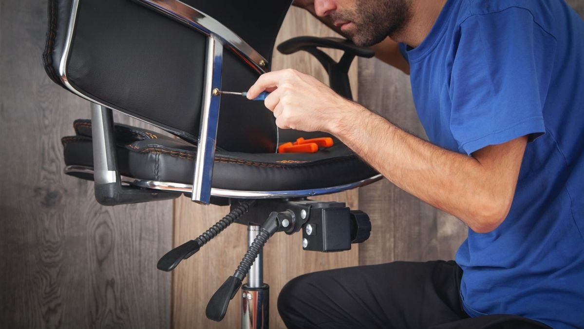 Bulk Office Chair Repair Before & After
